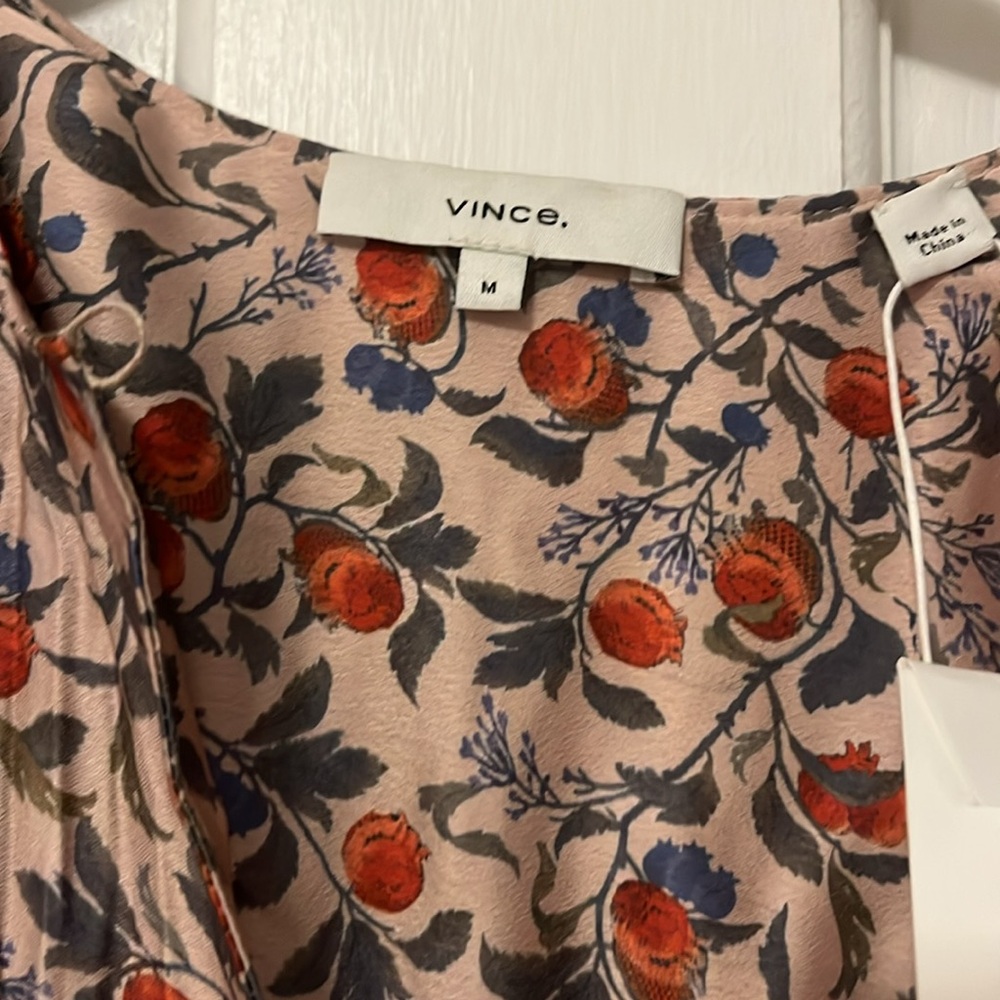 NWT Vince Pleated Maxi Dress - Size M - Picture 10 of 12